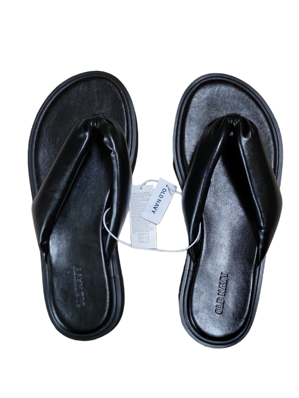 Old Navy Blackjack Jas Padded Thong Flip-Flops Size 7 NWT